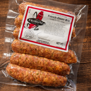 French Onion Brat